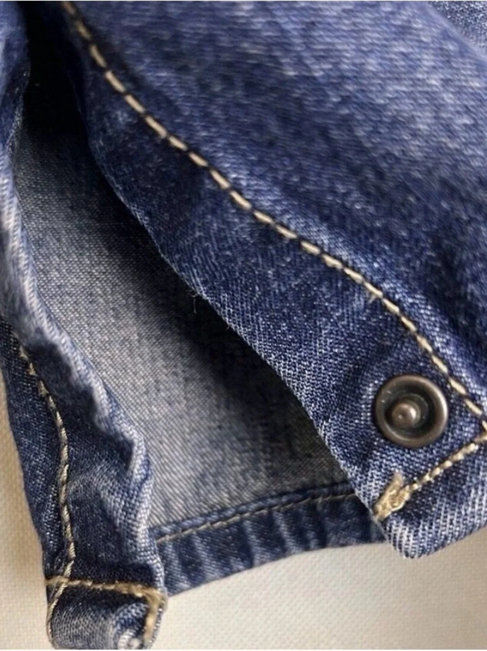 OshKosh B'gosh Vintage-Style Dark Blue Denim Overalls